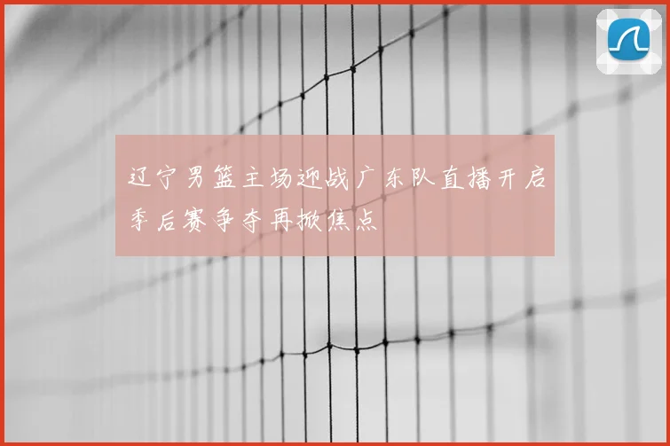 辽宁男篮主场迎战广东队直播开启季后赛争夺再掀焦点